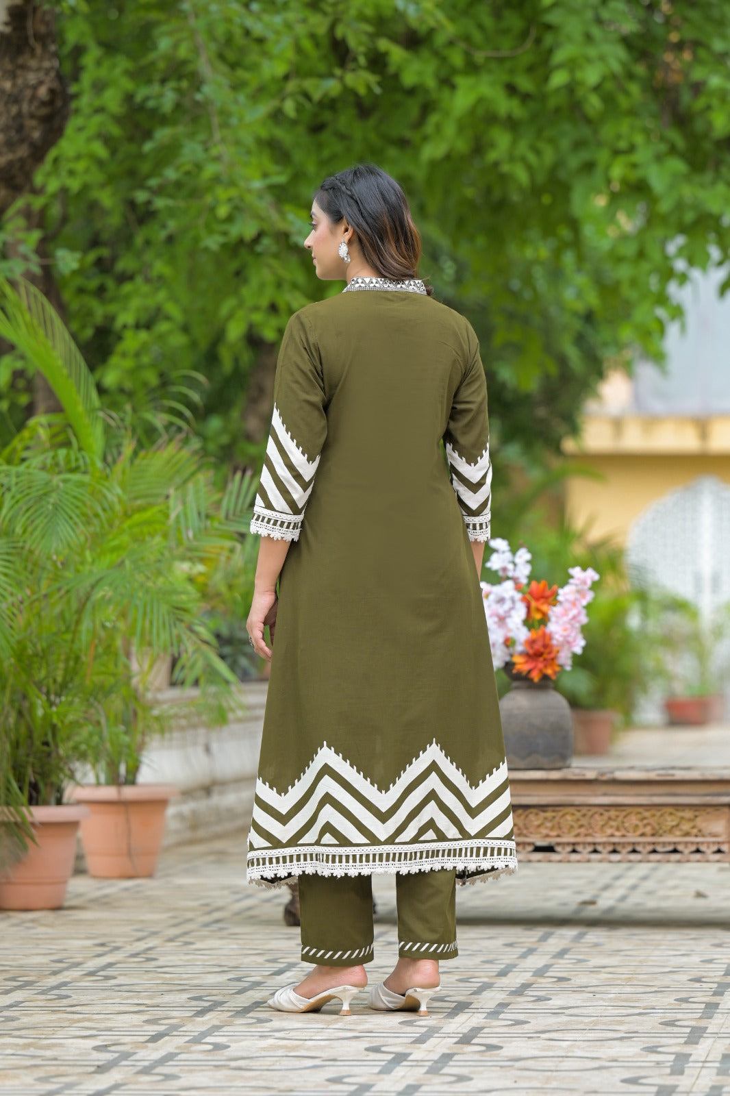 Stylish Cotton Printed Kurta Set with Dupatta โ Elegant Daily & Festive Wear ๐ฟ